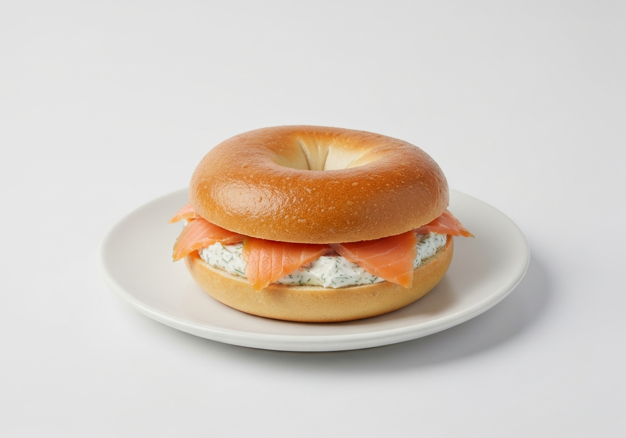1. Basic Prep: Smoked Salmon & Dill Cream Cheese Bagel 1. Basic Prep: Smoked Salmon & Dill Cream Cheese Bagel