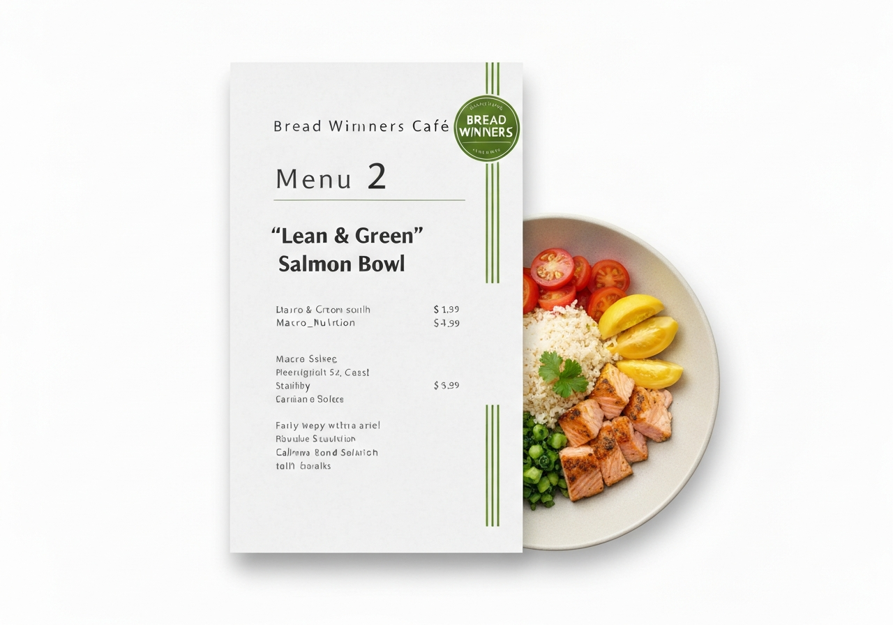 2. The "Lean & Green" Salmon Bowl