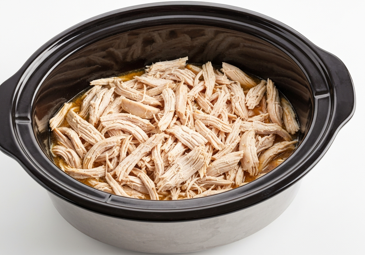 1. Basic Prep Shredded Chicken