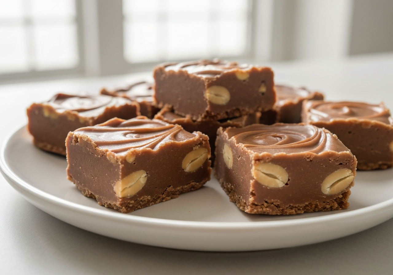 2. Is peanut butter fudge high in sugar?