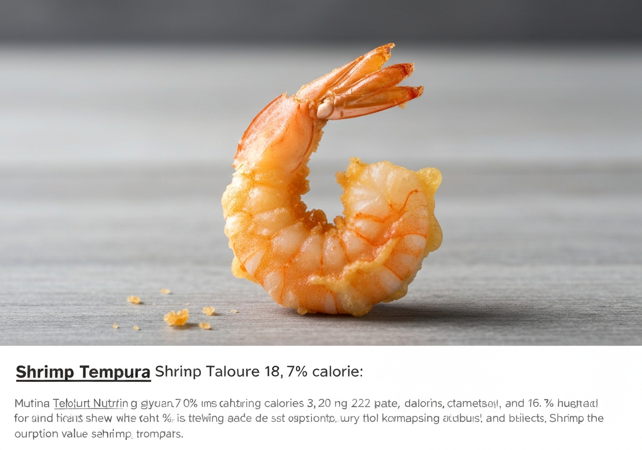 2. How many calories are in one piece of shrimp tempura? 2. How many calories are in one piece of shrimp tempura?