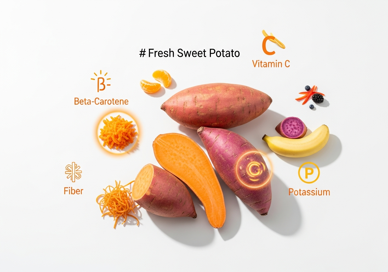 Sweet Potato Nutrition: Health Benefits & Nutrition Facts